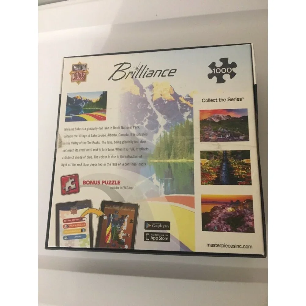 NEW Jigsaw Puzzle International Moraine Lake Banff Park Alberta Canada 1000piece